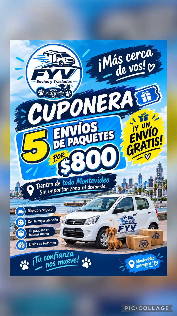 Cuponera FyV Traslados